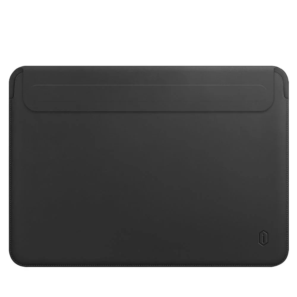 Wiwu Skin Pro 2 Pu Leather Sleeve For Macbook Pro 16 - Black - Tashqila Wiwu Skin Pro 2 Pu Leather Sleeve For Macbook Pro 16 - Black - Tashqila